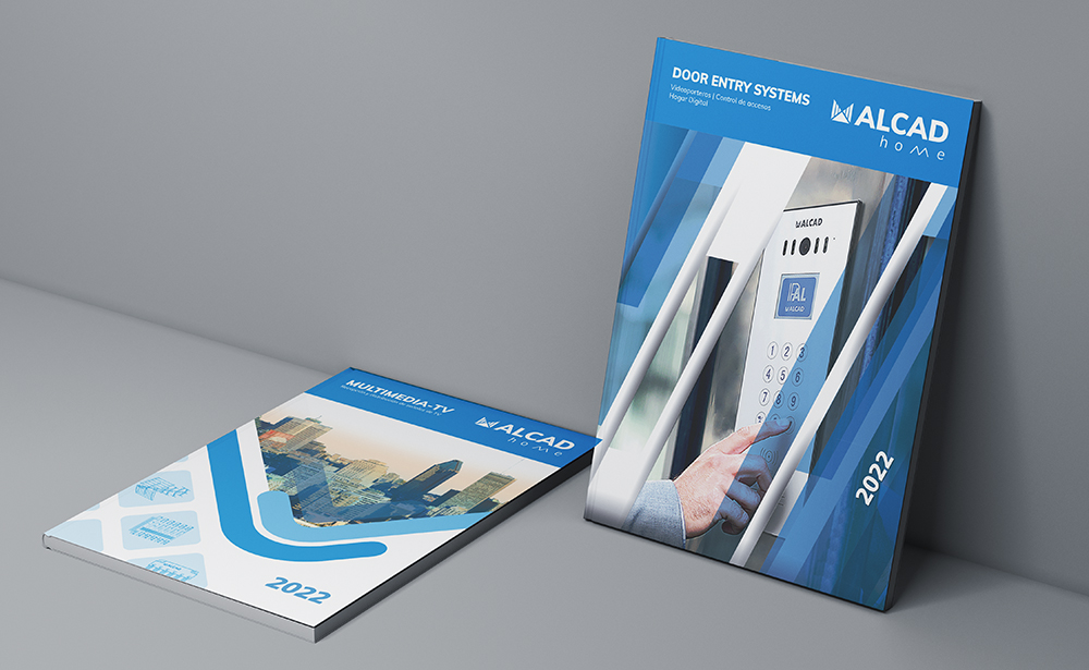 ALCAD Home: ya están disponibles los catálogos y tarifas Door Entry Systems y Multimedia-TV para el año 2022